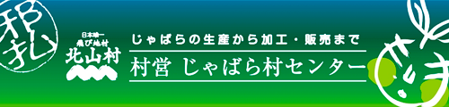 北山村村営　じゃばら村センター